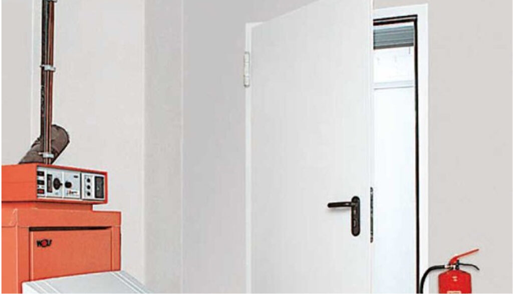 Brandschutztür weiß